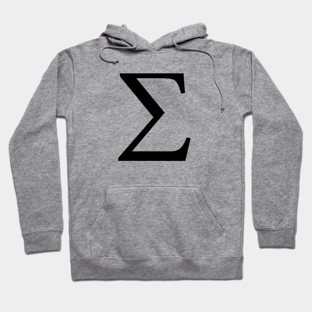 Black Sigma Hoodie by lolosenese